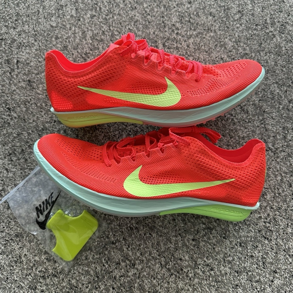 Nike ZoomX Dragonfly 2 Track & Field Spikes Mens 6 Womens 7.5 FD8413-600 Crimson